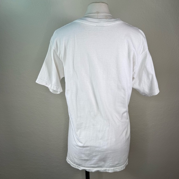 Vintage Shamu Sea World Graphic Splashed Victim Orca Whale Single Stitch Tee - Picture 6 of 13